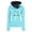 Blue, variant on Women'S Hoodie Casual Slim Fit Hoodie Printed Love Plus Fleece Pullover Hoodie Womens Fall Essentials Fashion Clothing