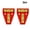 Red, variant on 2Pctwo Way T-Shape Mini Leveller Bubble for Spirit Level for Pictures Tv\'S Caravans Black