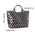 thumbnail image 5 of Shoulder Bags for Women, Women Polka Dot Slouchy Tote Bag, Large Capacity Lightweight Casual Shoulder Bag for Tra, 5 of 9