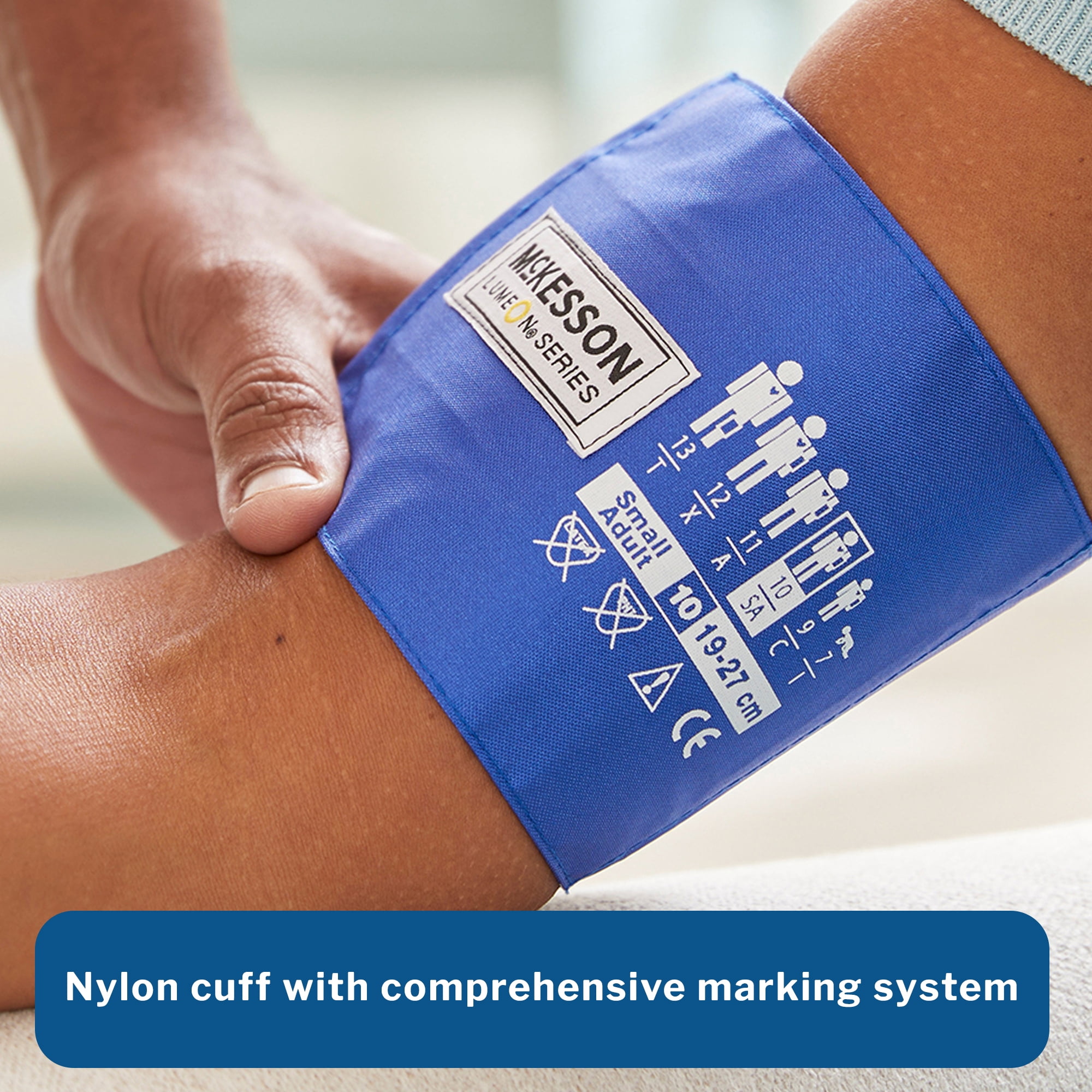 McKesson LUMEON Aneroid Sphygmomanometer, Blood Pressure with Cuff, Small, 20 Ct