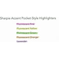 thumbnail image 4 of shiyou-Pocket Highlighters, Narrow Chisel Tip, Pink, 12 Count, 4 of 4