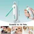 thumbnail image 7 of Professional Pet Nail Clippers with Adjustable Hole Cat Dog Nail Clipper Cutter Pet Claw Trimmer Puppy Kitten Care Grooming Tool, 7 of 7