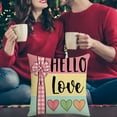 thumbnail image 5 of Cheapark Valentine's Day Romantic Printed Pillow Cushion - Soft Comfortable Linen Set for Sofa Bedside Window, Love-Themed Design, Thoughtful Gift for Girlfriend to Enhance Coziness, 5 of 6