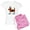 With Pink Camo Pant, variant on CafePress - Tricolor Beagle Bay Pajamas - Women's Short Sleeve Print T-Shirt and Pants Light Cotton Pajama Set