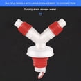 thumbnail image 6 of Washing Machine Drainage Supplies Useful Dual-Interface Multifunctional Anti odor Drainage Water Pipe Joint Sink Drain Pipe Adapter Dishwasher Water Pipe Connector Kitchen Basin Sewer Branch 3, 6 of 8