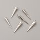 thumbnail image 2 of Zinc Alloy Pendants Cone/Spike Platinum 25x4mm Hole: 2mm, 2 of 2