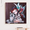 thumbnail image 4 of Cuadros Decorativos 5D Diamond Painting Elf Girl Forma especial parcial Taladro DIY Crafts (YX003) Likrtyny embutido en tela, 4 of 9