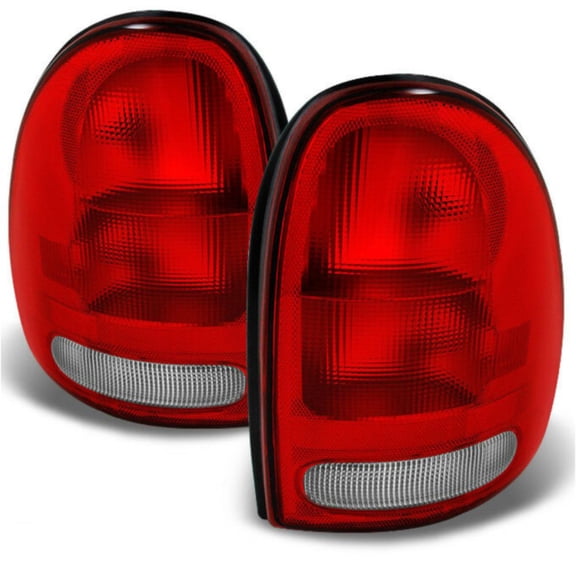 For 1996-2000 Chrysler Dodge Plymouth Red Tail Lights Replacement