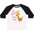 thumbnail image 3 of Inktastic My Glamma Loves me- cute giraffe Boys or Girls Toddler T-Shirt, 3 of 5