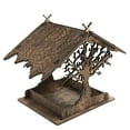 thumbnail image 3 of YFGEFTR Edible Bird House for Outdoor, Wooden Birds House Covered in Wild Bird Food, Squirrel Resistant Birds Feeders for Outside Hanging, Watching Gift for Garden Lovers, 3 of 6