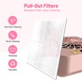 thumbnail image 3 of Nail Dust Collector with 2 Cleanable & Reusable Filters,Dust Extractor Compact Vacuum Fan Dust Collector,Suction Machine for Acrylic Home N, 3 of 9
