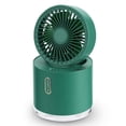 thumbnail image 1 of Ventilador eléctrico portátil humidificador plegable con recargable B, 1 of 5