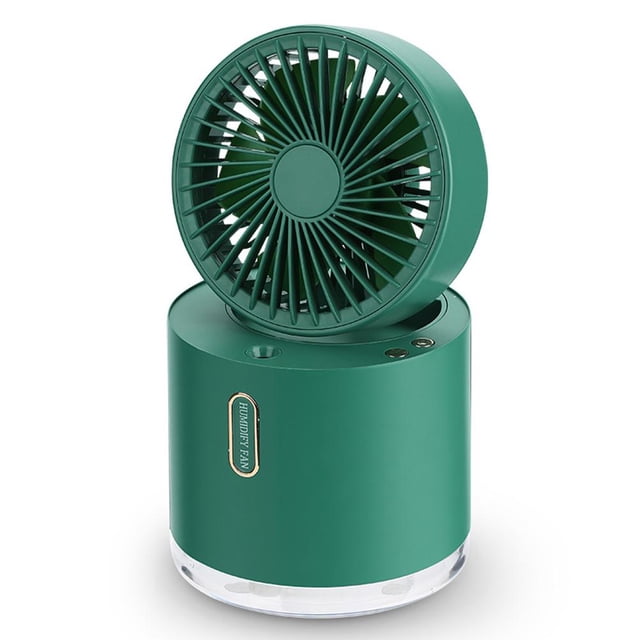Ventilador eléctrico portátil humidificador plegable con recargable B