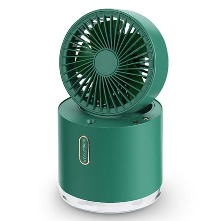 

Folding Humidifier Fan Desktop Shaking Head Air Conditioner Aromatherapy Spray Hydrating Fan