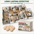 thumbnail image 4 of RodentRepellent 36 Balls, Peppermint Oil MouseRepellent Indoor & Outdoor Use, Natural Moth Balls forRodent MiceRepellent for Home, Garage, Car, RV & Garden, 4 of 7