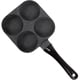 thumbnail image 3 of Sartén de frito huevo tortilla para cocinar sartén de desayuno de desayuno cocinero cocina freír antiadherente sartén, 3 of 5