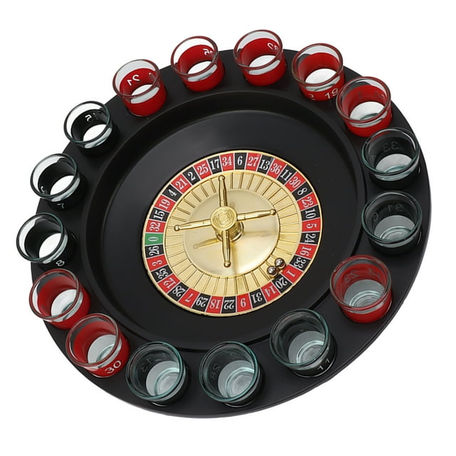 Verre à Shot Roulette, Décoration Nouveauté pour Boire Roulette pour Fête