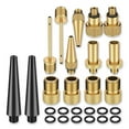 thumbnail image 3 of bedienty 26x Bicycle Valves Adapter Copper Set Ergonomic Pump Adapters Combinations Inflator Tool Parts Mountain Bike Use 5Set, 3 of 6
