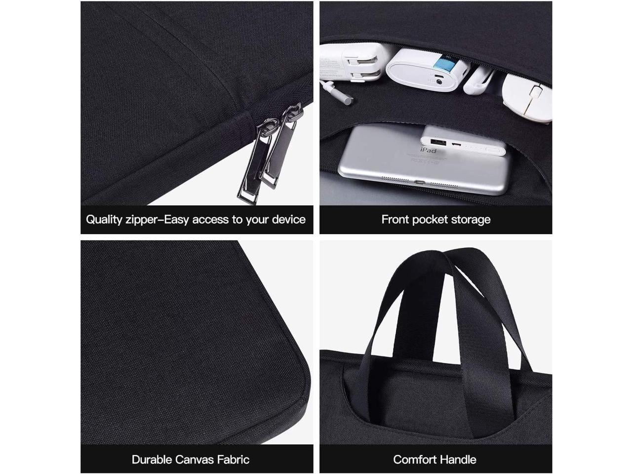Universal 11 12 13 14 15 16 inch Laptop Bag, Computer Bag, WaterProof Laptop Case, Laptop Sleeve + Shoulder Strap for MacBook Acer Lenovo HP Dell Samsung