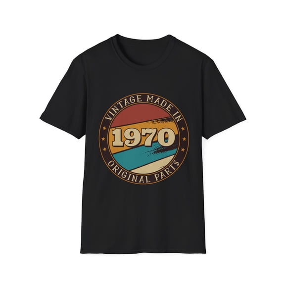 Happy Birthday Men Women Celebrate 1970 TShirt