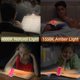 thumbnail image 4 of Luz LED de lectura con clip para libros, lámpara de lectura para libros en la cama, luz suave para los ojos, recargable, ajustes de brillo para protección ocular, magenta JAMW Sencillez, 4 of 5