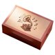 thumbnail image 3 of Caja de música de madera con manivela fácil de usar para San Valentín, Navidad y aniversario. Rosa caqui, 3 of 9