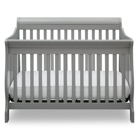 Delta Children Canton 4-in-1 Convertible Crib Gray