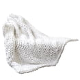 thumbnail image 1 of Throw Blanket, Warm Multipurpose Thick Line Knit Blanket Beautiful Hand Made  For Living Room, 1 of 7