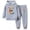 Grey, variant on mgoYE Girls' Clothing Set Floral Print Hoodies Sweatpants 2 Piece Outfits Kids Sweatsuit Tracksuit Jogger Set