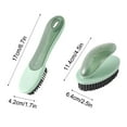 thumbnail image 2 of Dengmore Household Cleaning Brush Soft Bristle Brush Kitchen Washing Utensils Brushes Stain Removal Pot Brush Cleaner Short Handle Brush for Shoes Clothes, 2 of 3