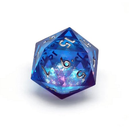 ??Faerie Princess Liquid Core 35mm Chonk d20 | ?? TPK | Dungeons & Dragons DnD Dice
