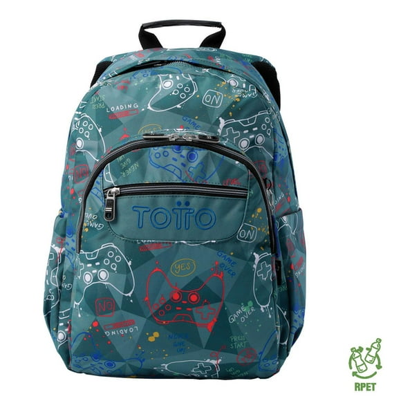 Mochila TOTTO Acuarela 24160-5DR Gris Porta PC 14