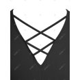 thumbnail image 4 of Vestido Recorte Talla Extra Rosegal Vestidos casuales de talla grande, 4 of 5
