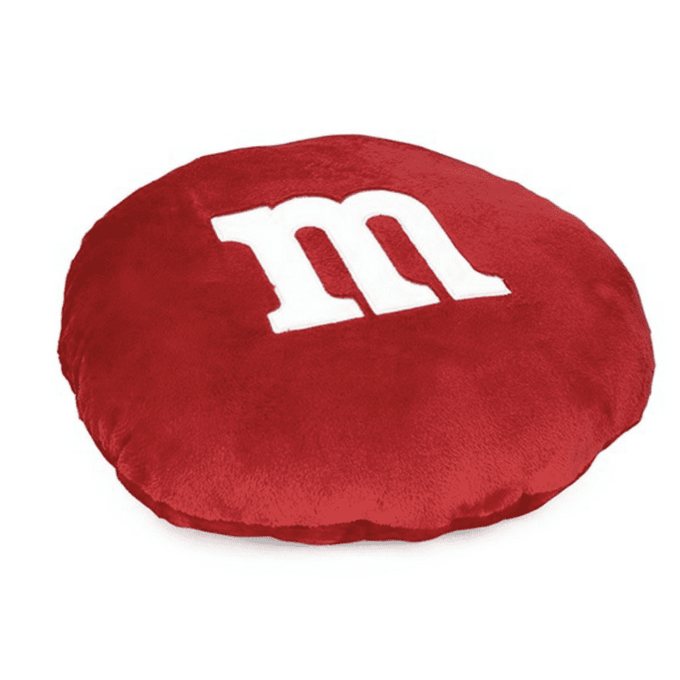 M&M's World Red Don't Trip Over My Awesome It's Everywhere Pillow