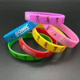 thumbnail image 2 of Pulsera de silicona de Sonic The Hedgehog de Anime, pulsera de goma de Mario Bros, suministros para fiestas infantiles, regalo para niños, 2 of 5