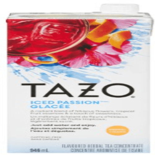 TAZO ICED PASSION® Glacée 946 ml. 946ML