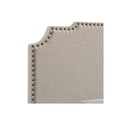 thumbnail image 2 of Pemberley Row Fabric Beige Eastern King Bed Rectangular Nailhead Trim 80" x 86.25" Assembled, 2 of 6