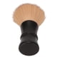 thumbnail image 5 of Cepillo de barba para hombres, pelo de nailon suave, mango de madera, cepillo de aseo para limpieza del cabello, negro, 5 of 14