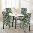 thumbnail image 2 of Printed Dining Room Chair Covers Set of 4, Stretch Kitchen Chair Covers Washable Parsons Chair Slipcover Removable Dining Chair Protectors for Hotel,Ceremony (Classic Floral Print), 2 of 6