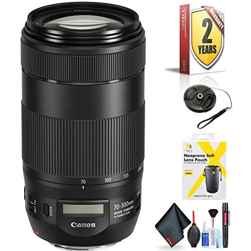 Canon EF 70-300mm f/4-5.6 is II USM Lens for Canon EF Mount +
