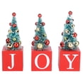 thumbnail image 3 of Adorno para árbol de Navidad, bonito árbol de Navidad de escritorio, miniárbol de Navidad, decoración de escritorio JOY, 3 of 14
