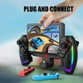 thumbnail image 3 of Stretching Extendable Gaming Controller RGB Joystick Pad for Switch/Switch OLED Game Console Black, 3 of 5