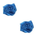 thumbnail image 2 of Sonducket Bufanda de mujer Estilo simple Bloqueador solar Mantón de seda Pañuelo elegante Moda Hermoso color sólido para exteriores Azul real azul real 2piezas Sonducket CBP432301, 2 of 6