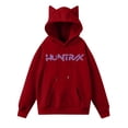 thumbnail image 3 of HUNTRX pop Huntrix Print Cat Ears Hoodie with De-mon Sweatshirt Trendy Pullover All-over Print Fashion Casual Long Sleeve Sweatshirt Pullover Casual Streetwear XL, 3 of 4
