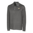 thumbnail image 2 of Men's Cutter & Buck  Gray Vanderbilt Commodores Advantage Tri-Blend Pique Long Sleeve DryTec Polo, 2 of 3