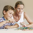thumbnail image 2 of 400 piezas de palitos de plástico para juegos de niños, juguetes para enseñanza aritmética, iluminación matemática, educación temprana, varillas de conteo, 2 of 6