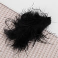 thumbnail image 5 of Unique Bargains 1 Pc Hair Clip Ostrich Feather Pattern Claw Clip 4.92"x1.81"x2.36" Black, 5 of 5