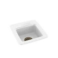 thumbnail image 5 of Swan Solid Surface 15'' x 15'' Drop-In Kitchen Sink, 5 of 7