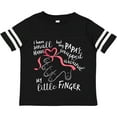 thumbnail image 3 of Inktastic I Have Small Hands, but My Papas Wrapped Around My Little Finger Boys or Girls Toddler T-Shirt, 3 of 5
