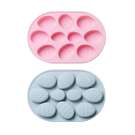 

TFDZ Cake Pan Cake Pans Round Silicone Mold Easter Day Series Baking Chocolate Epoxy Mold Blue